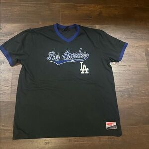 New Era Black and Blue Los Angeles Men's Shirt
